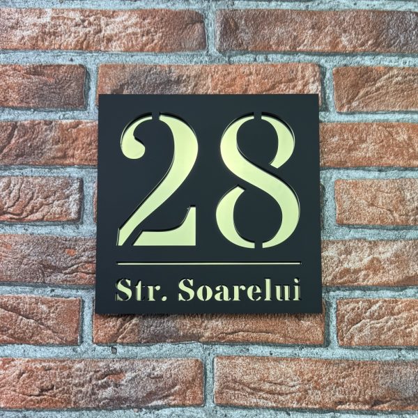 Numar casa personalizat Armonia