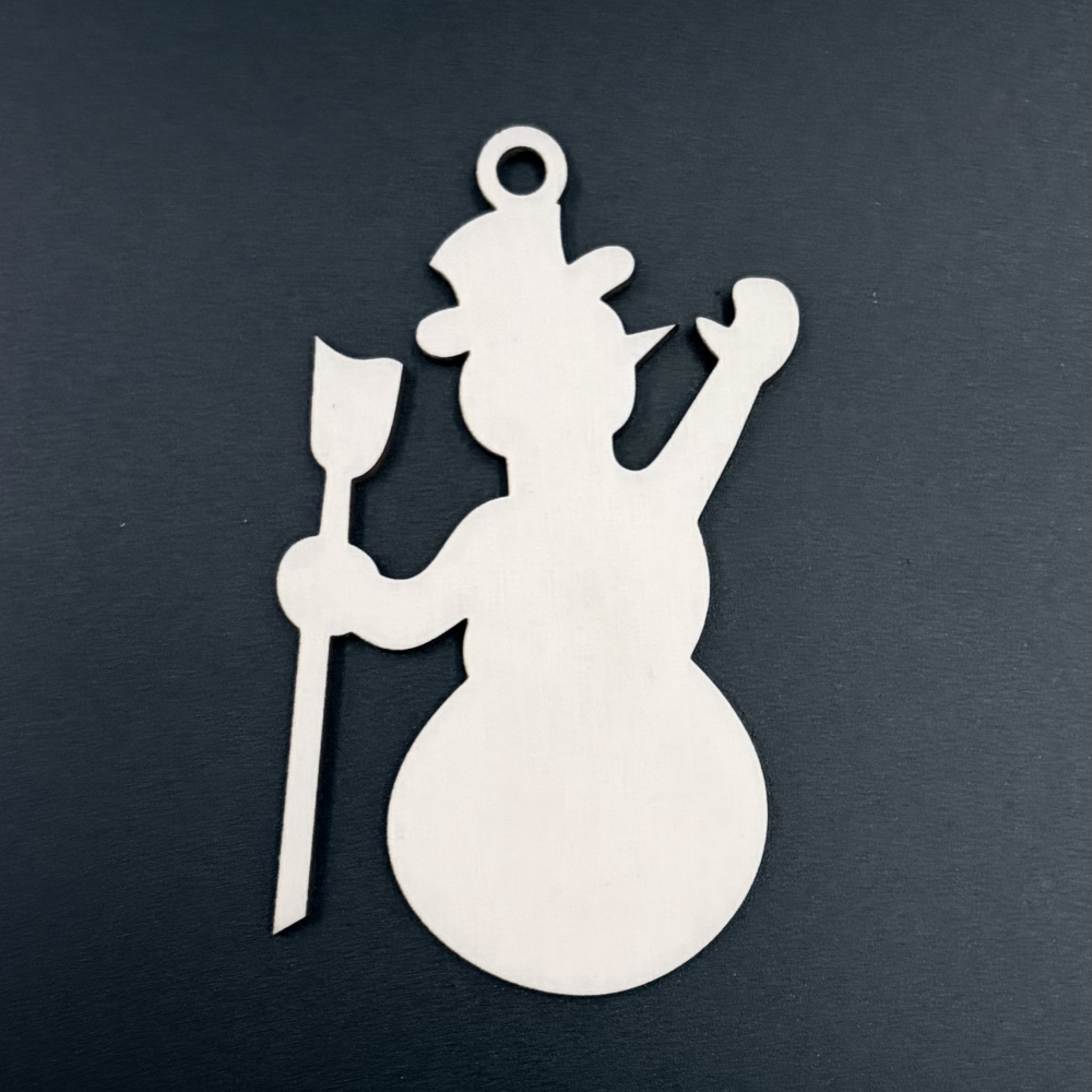 Set 10 Figurine de Craciun din Lemn 9 cm – Decoratiuni Diverse cu Cutie Cadou - Model 5